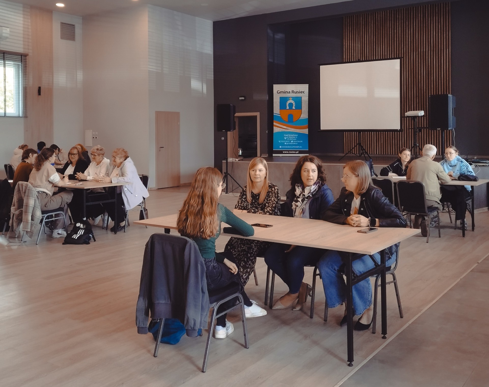 Studenci UŁ z wizytą w Gminie Rusiec