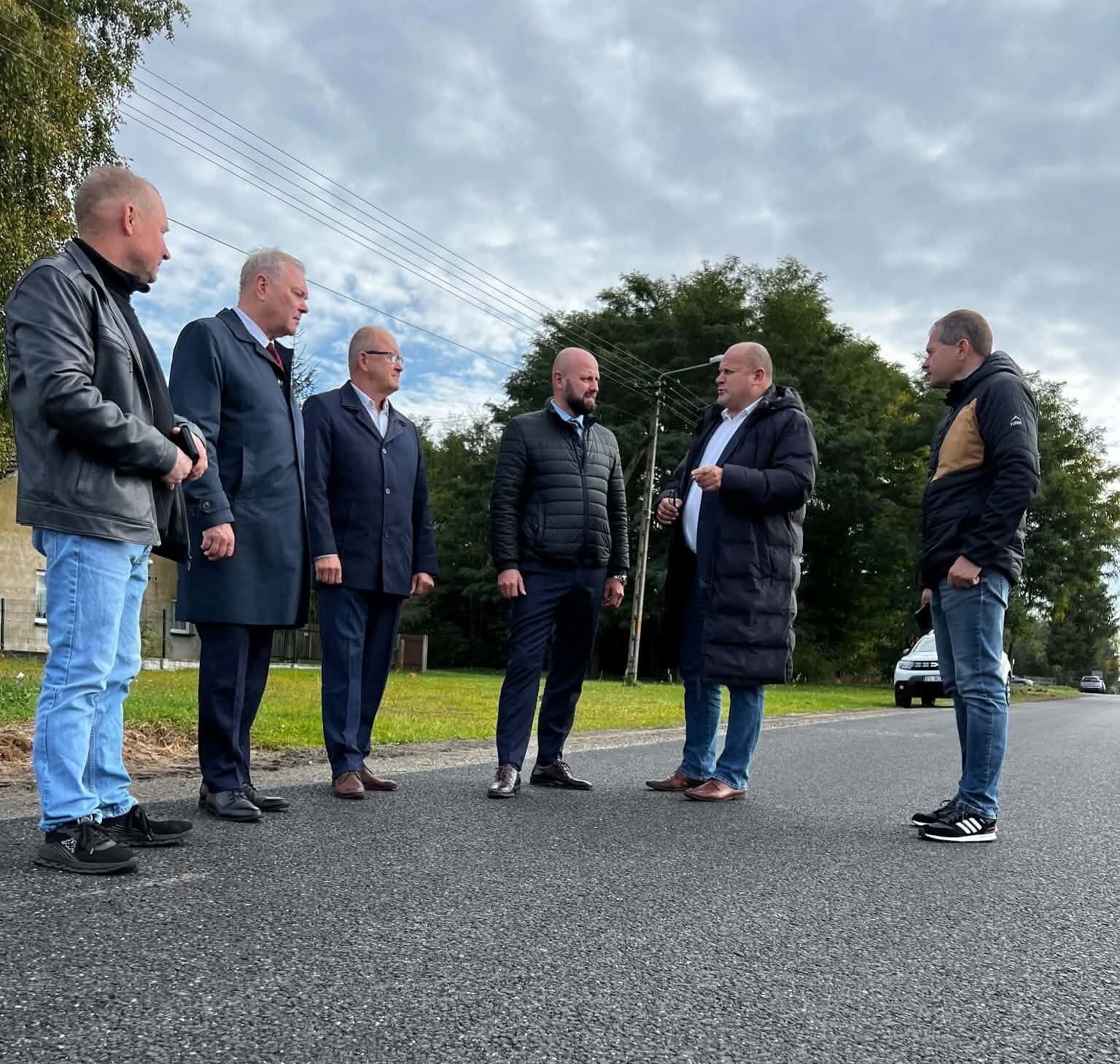 Odbiory kolejnych inwestycji drogowych
